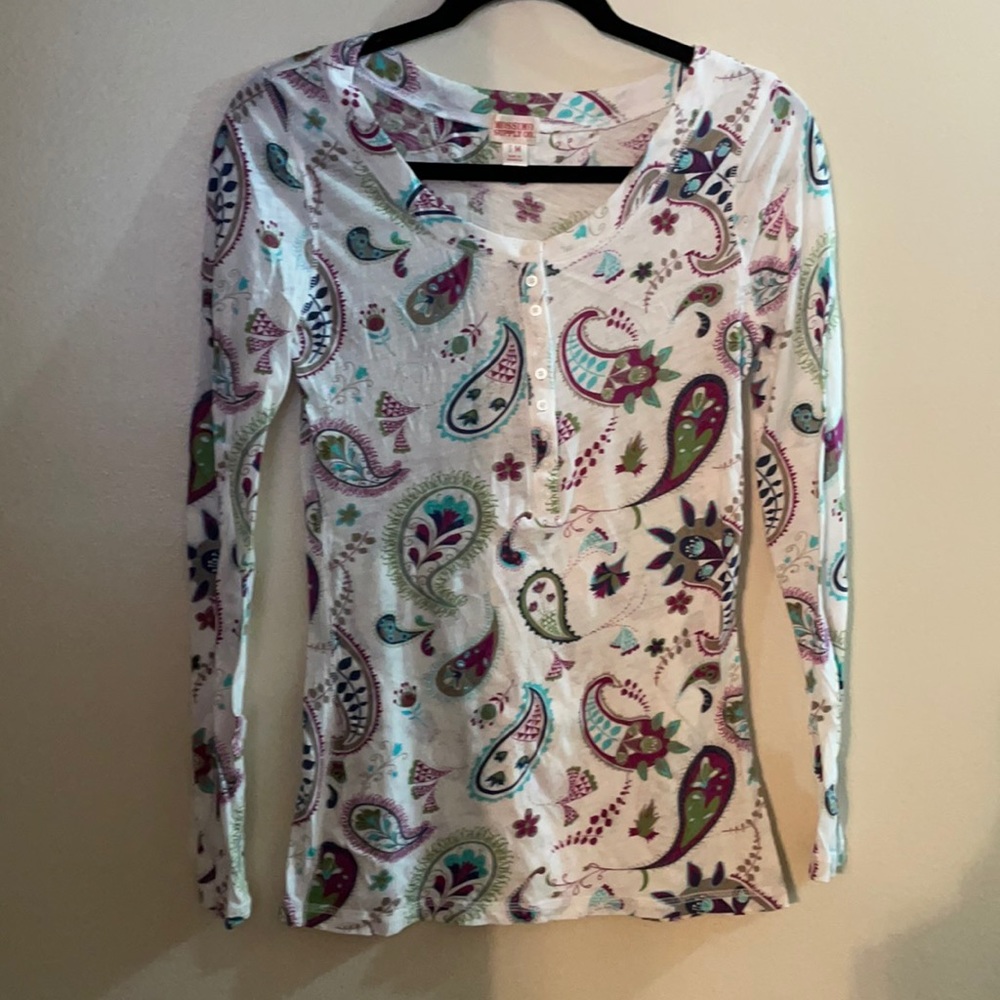 Paisley Long Sleeve Shirt